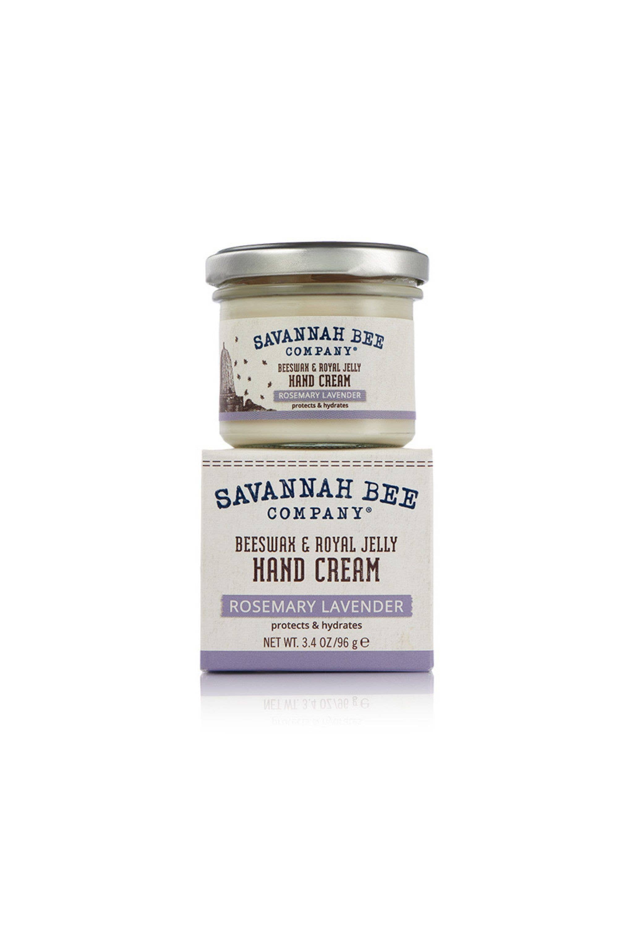 Savannah Bee Company - Wholesale Hand Cream/Lotion - Hand Cream Jar - Rosemary Lavender