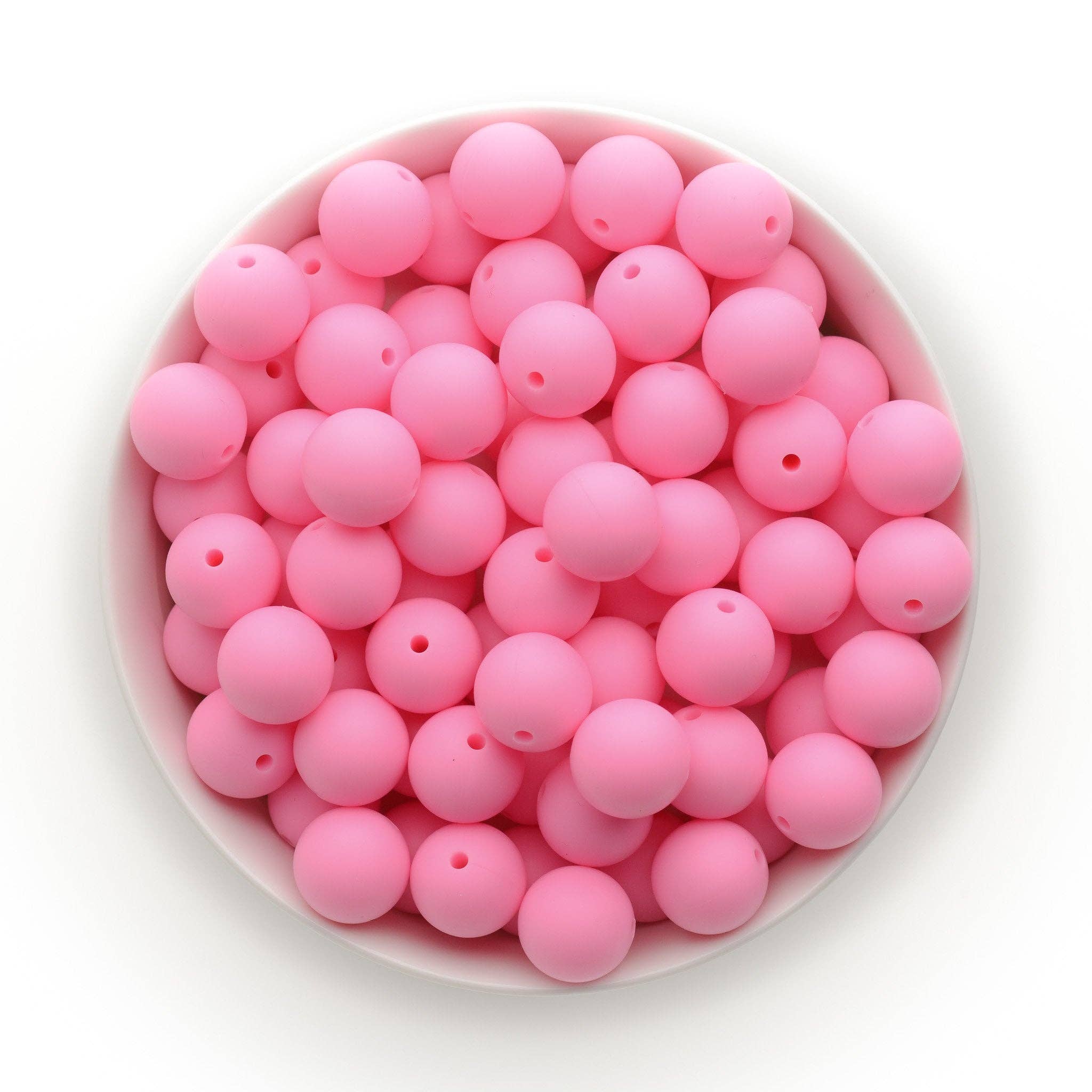 Cara & Co Silicone Craft Supply - Wholesale Beads - 15mm Round Silicone Beads21