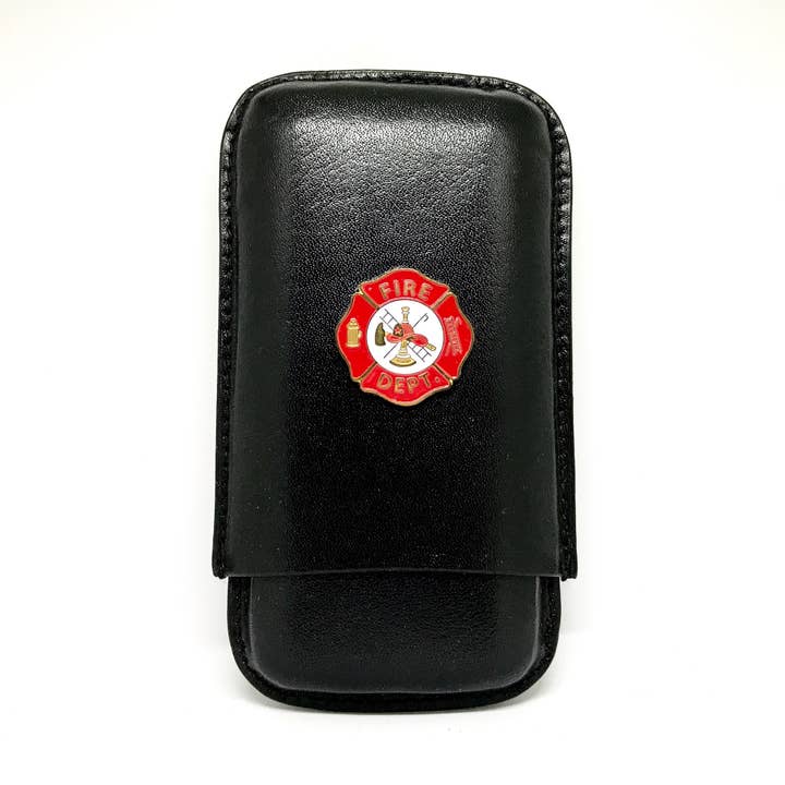 Étui à cigares Fireman's Cross - Émail pour la vente par Cigar Cutters by Jim
