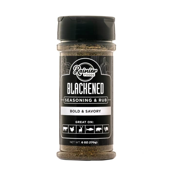 Assaisonnement noirci - 6 oz pour la vente par Rainier Foods
