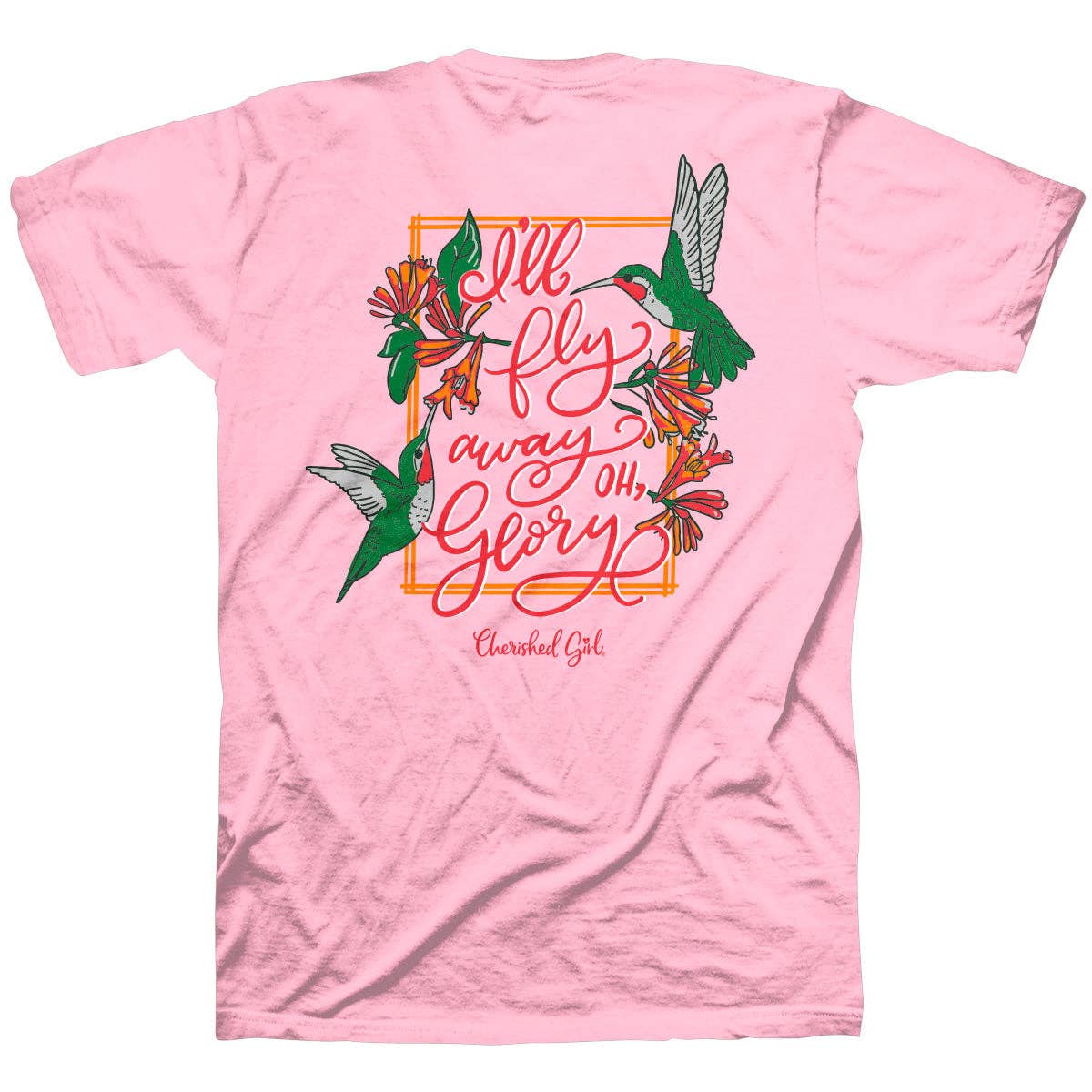 Rose Classique T-shirt Cherished Girl pour femme I'll Fly Away en vente sur Faire1
