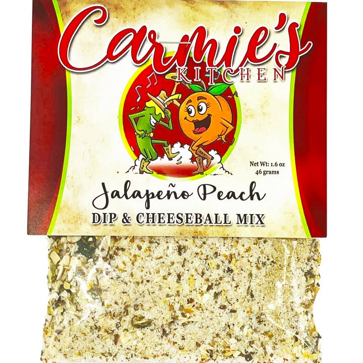 Carmie's Kitchen - Wholesale Dip - Jalapeno Peach Dip Mix