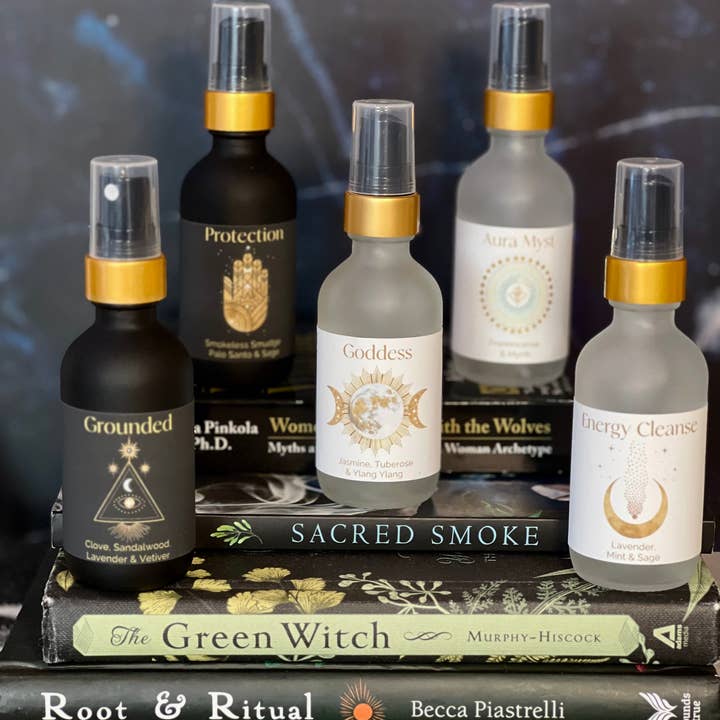 The Sacred Wild Candle Co - Wholesale Aromatherapy Mist - Grounded Aromatherapy Body & Room Myst