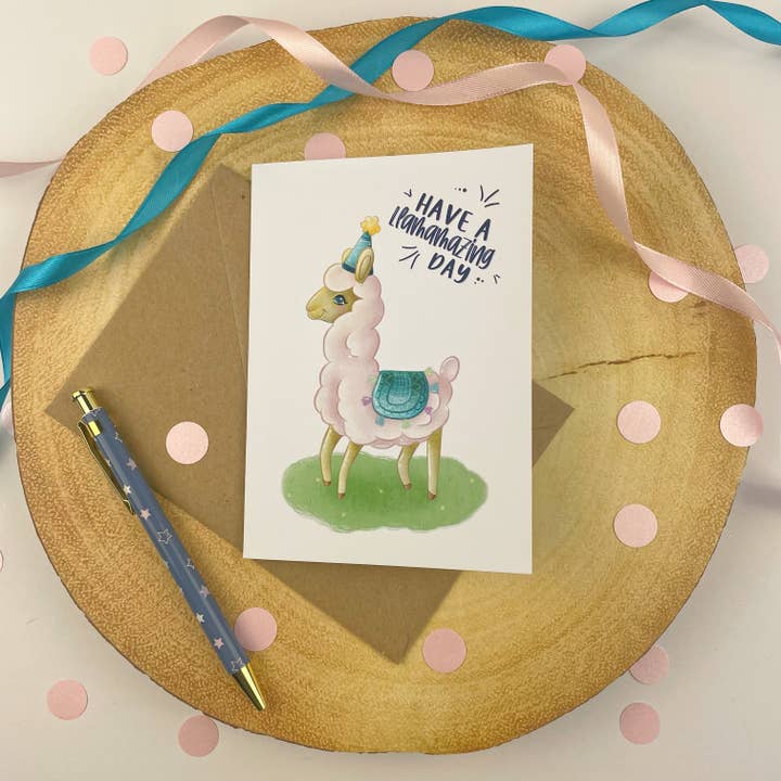 Cartão de saudação Llamamazing por atacado de Cosy & Card