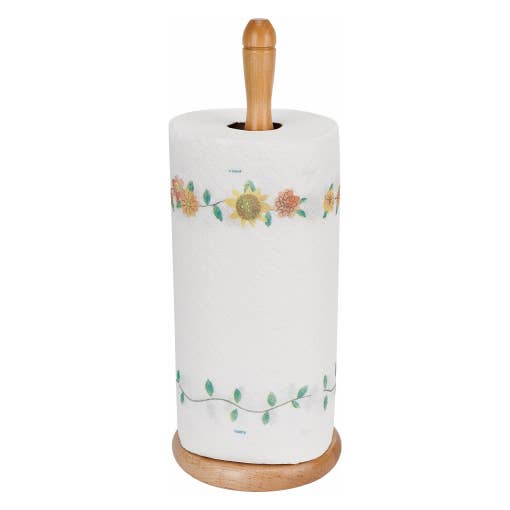 Wood Paper Towel Holder for wholesale by Better Houseware Corp.