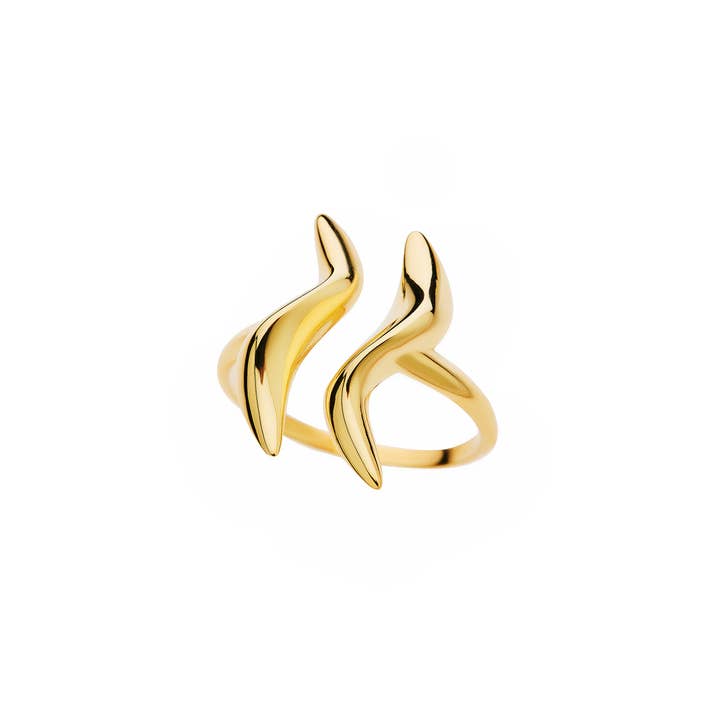 Cymata Ring - Zilver voor wholesale door Eleni Orfanou