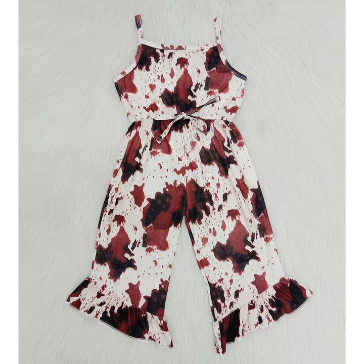 Combishort souple à motif de vache pour la vente par Aier Wholesale