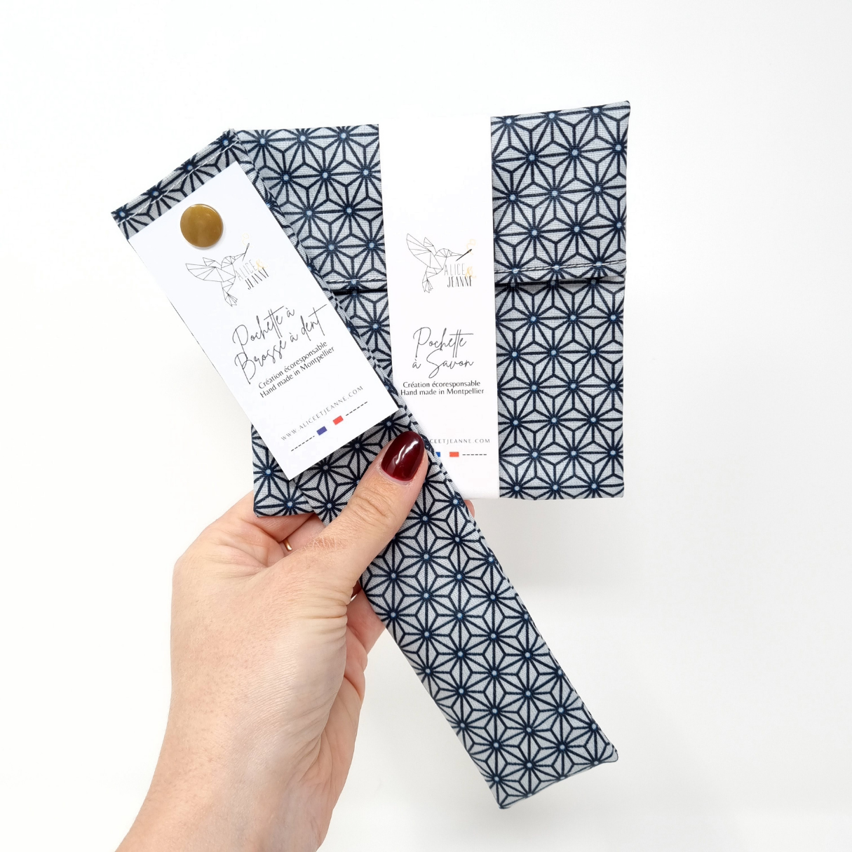 Alice et Jeanne - Vente Dentifrices - Pochette à brosse à dent  Camille2