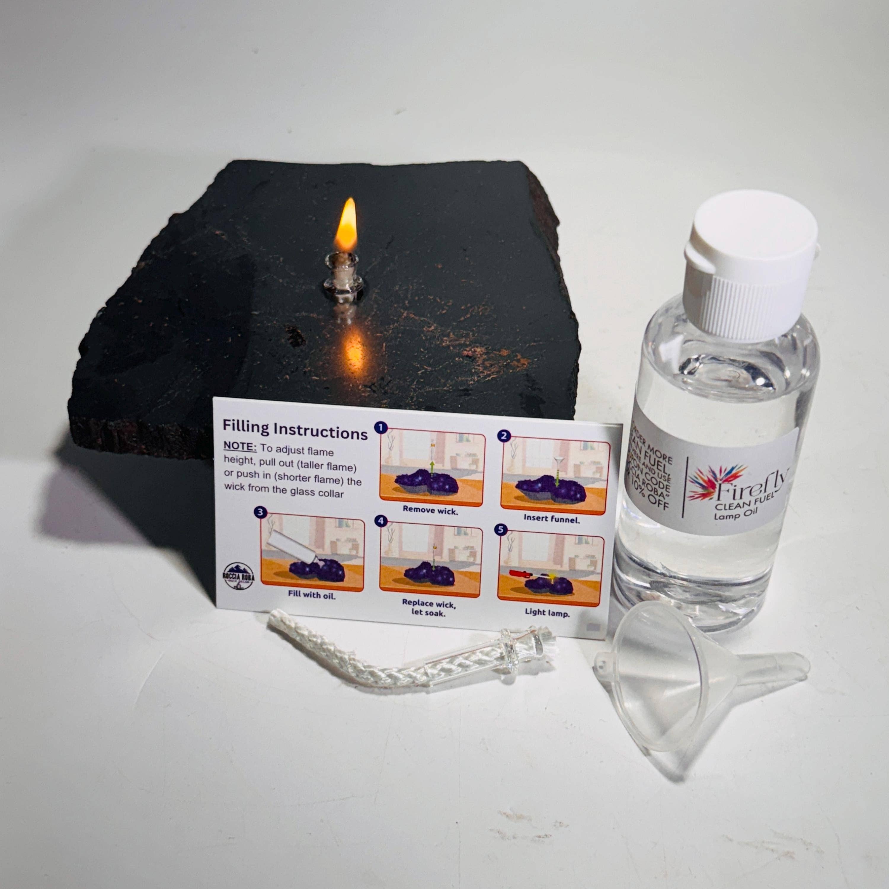 Roccia Roba - Wholesale Gift Box - Hematite Rock Candle Gift Box5