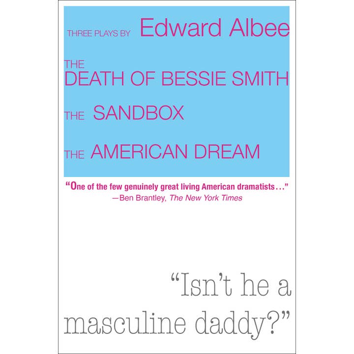 Abrams - Wholesale Poetry & Drama - Three Plays by Edward Albee: The Death of Bessie Smith, The