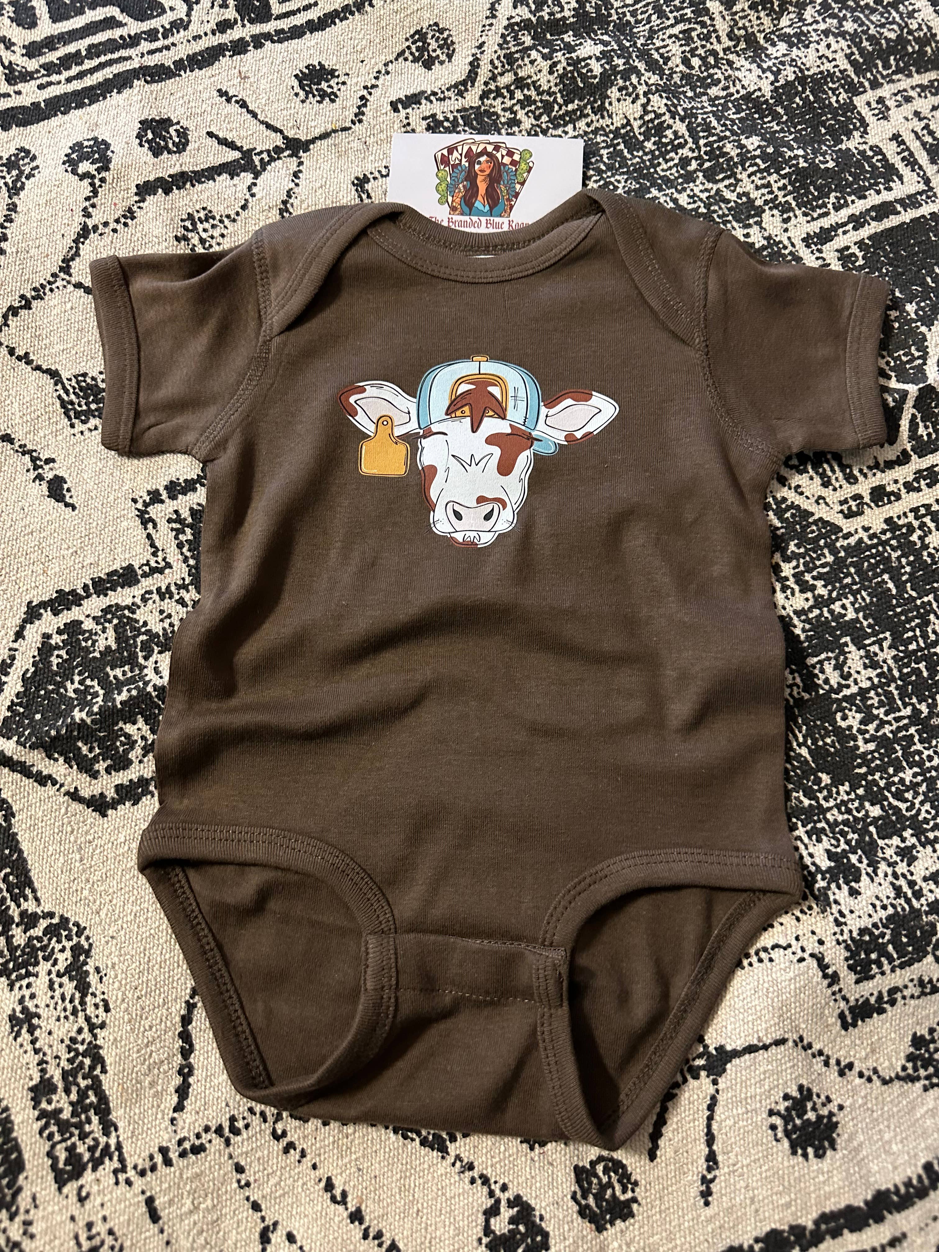 The Branded Blue Roan - Wholesale Bodysuit (Non-Footed) - Baby - Baby Boy Collection Kids Onesie1