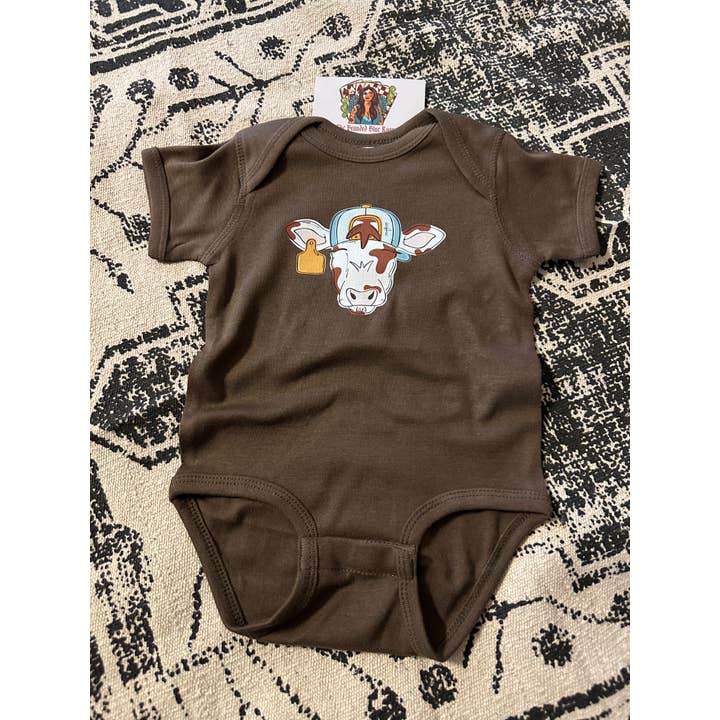The Branded Blue Roan - Wholesale Bodysuit (Non-Footed) - Baby - Baby Boy Collection Kids Onesie1