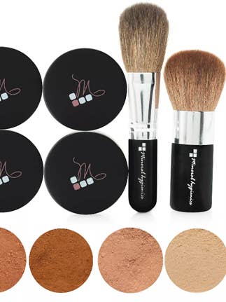 Mineral Hygienics Makeup - Starter Kit - Dark for wholesale by Mineral Hygienics