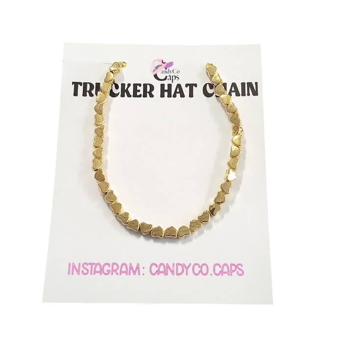 The Candy Collections - Wholesale Hat Accessory - Women's - Online Trucker Chain hat bar personalization supplies brooch13