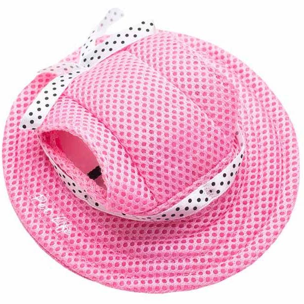 Pet Life - Wholesale Hoed voor honden - Hond - Pet Life ® Sea Spot Sun UV-werende verstelbare hondenhoed met rand8