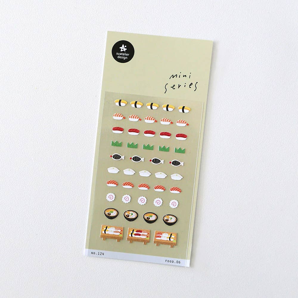 Suatelier Mini Series Sticker - Sushi