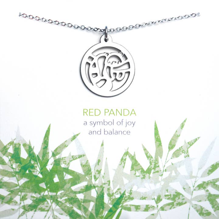 Collar Panda Rojo para venta al por mayor de Melissa Lew