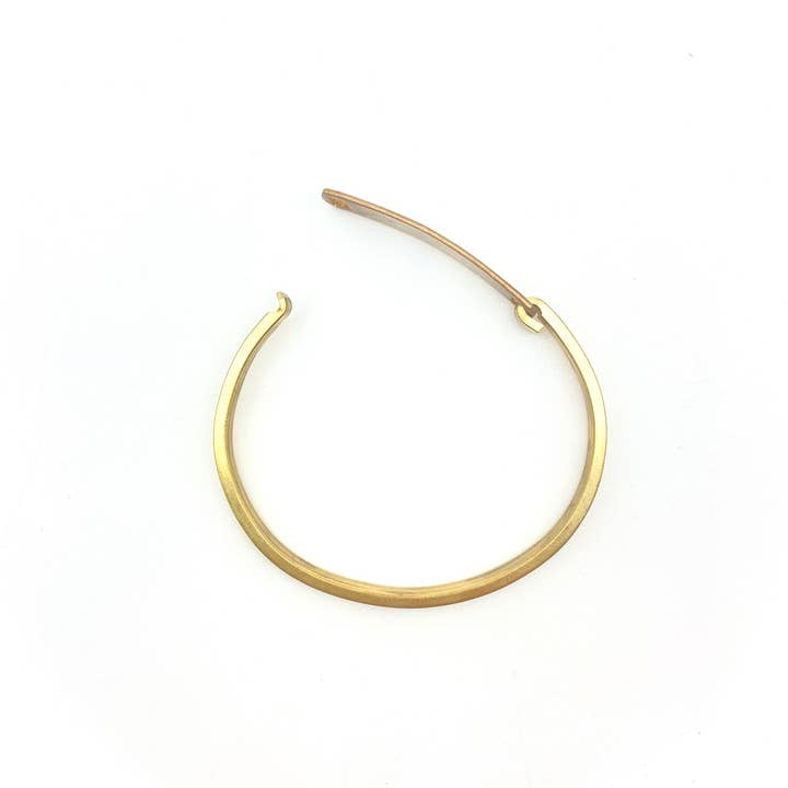 Stone Cooper - Wholesale Cuff Bracelet - "Breathe" Stamped Clip-Cuff Brass Bracelet4