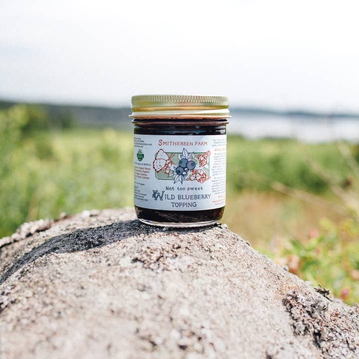 Smithereen Farm - Wholesale Jam/Jelly - Organic Wild Blueberry Topping