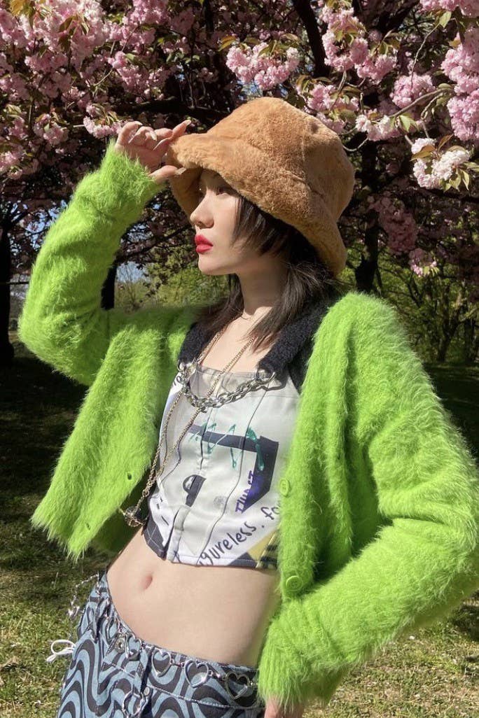 Olive & Pique - Wholesale Bucket Hat - Unisex - SABRE Faux Fur Fuzzy Textured Bucket Hat3