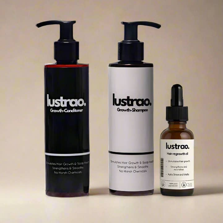 Lustrao Hair Growth Trio| Consistency Kit for wholesale by Lustrao