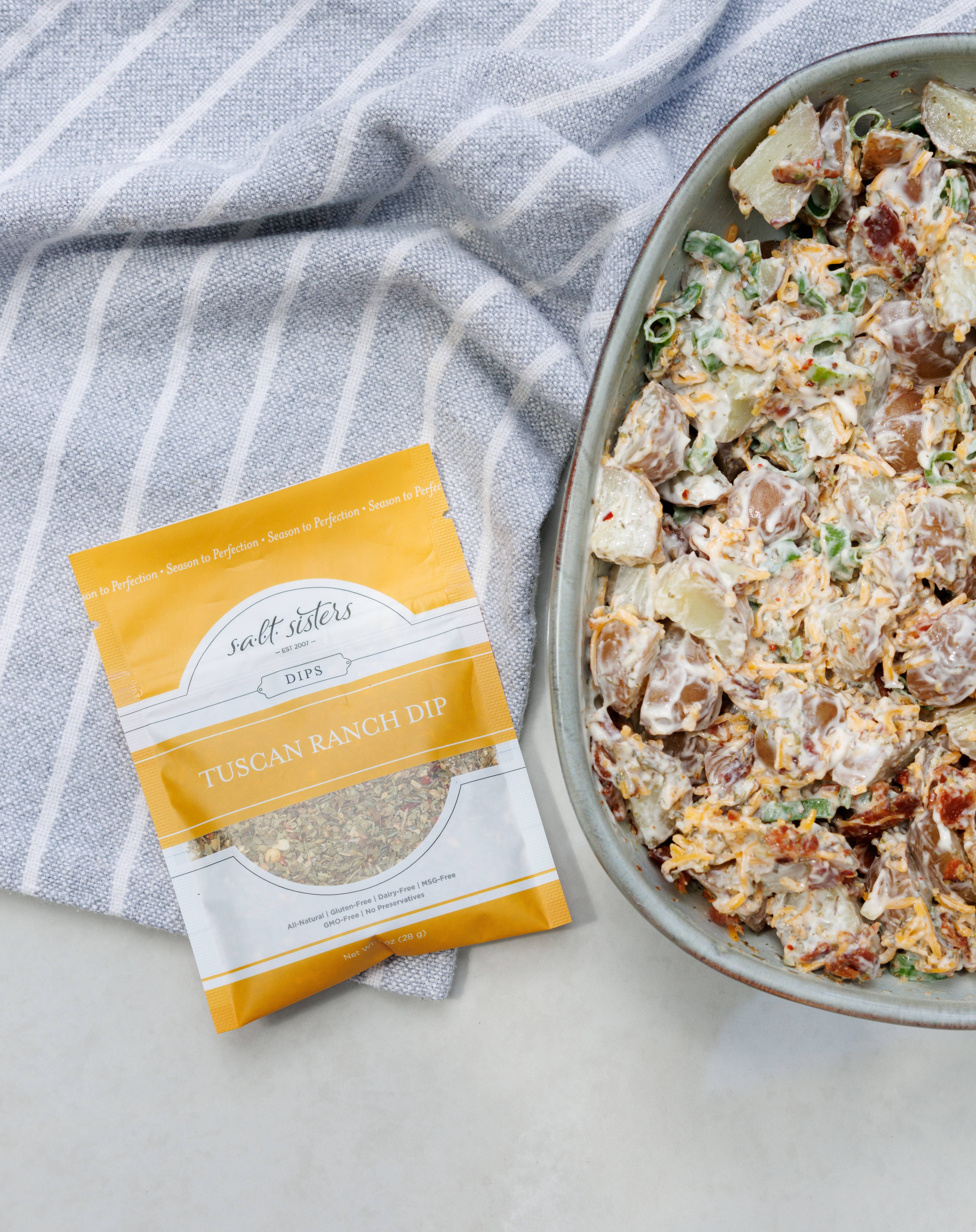 Salt Sisters - Wholesale Dip - Dip Seasoning Mix - Tuscan Ranch - Packaged Weights3