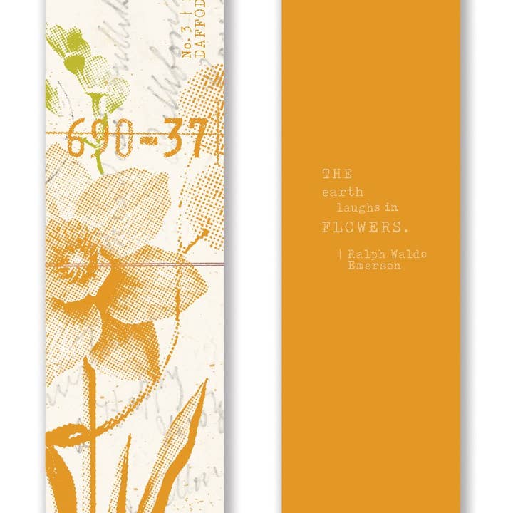 Gibbs Smith - Wholesale Bookmark - Mark the Year Bookmark Box A Floral Bookmark for Each Month4