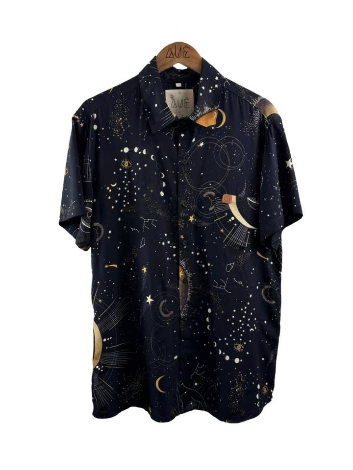 Chemise à boutons Luna pour la vente par Auê Clothing