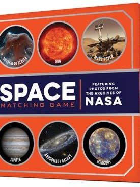 Space Matching Game for wholesale by Chronicle Books
