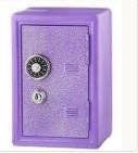 Play N Party - Wholesale Money/Piggy Bank - Kids & Baby - Kids Glitter Safe Bank - Mini Locker with Glitter1