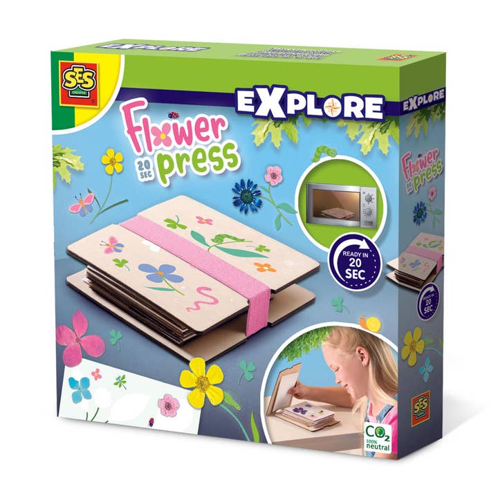 Flower Press 20 sec for wholesale by Robbie Toys Ltd
