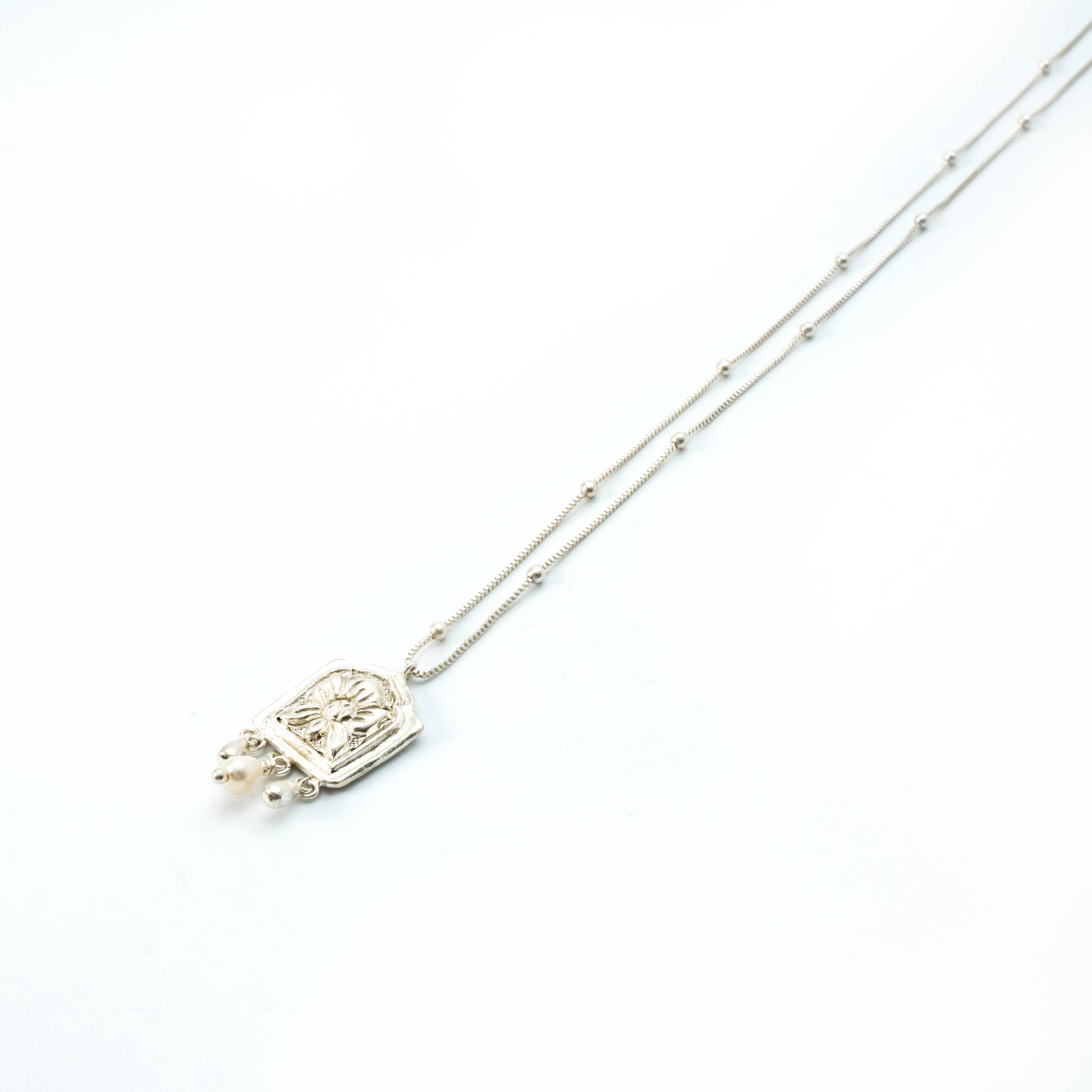 Né Nepal - Wholesale Pendant/Charm Necklace - Lotus Whisper Pendant Necklace , 22k Gold Plated, Handmade1