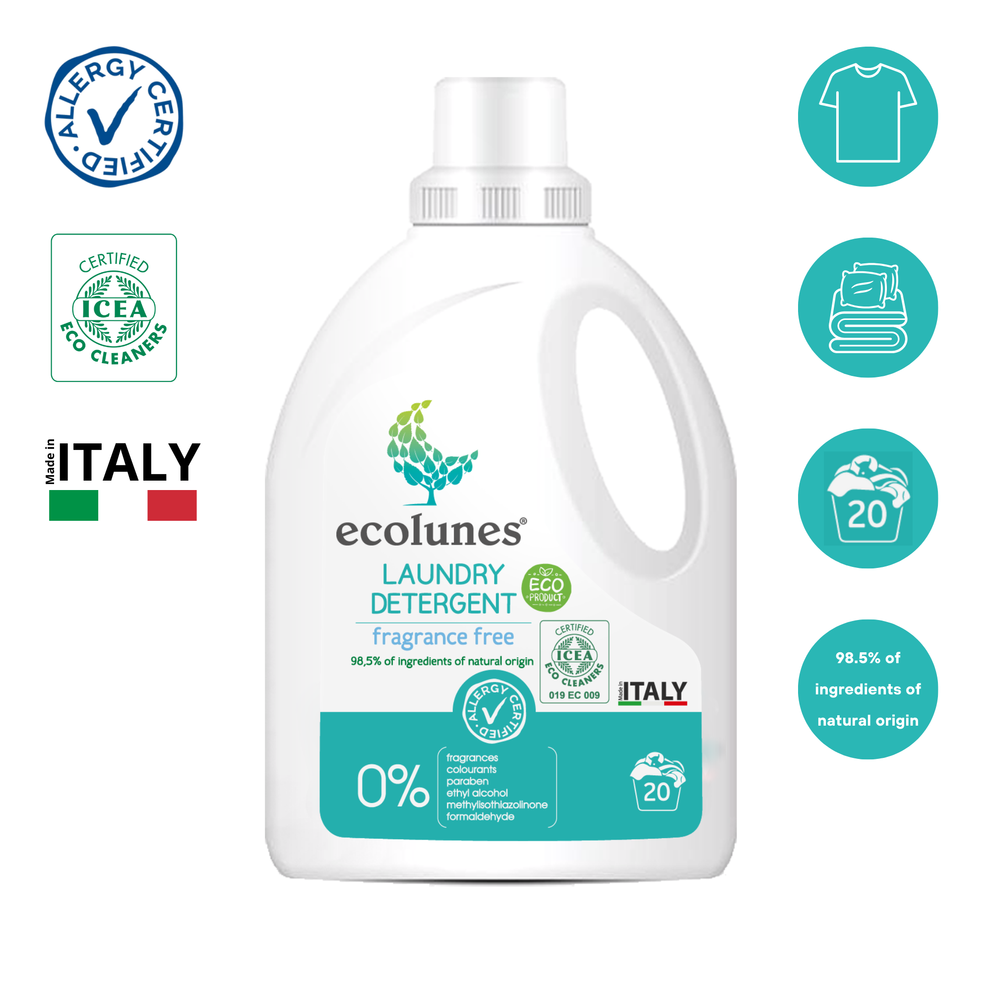 Ecolunes - Wholesale Laundry Detergent Powder/Pods - Laundry Detergent Fragrance Free2