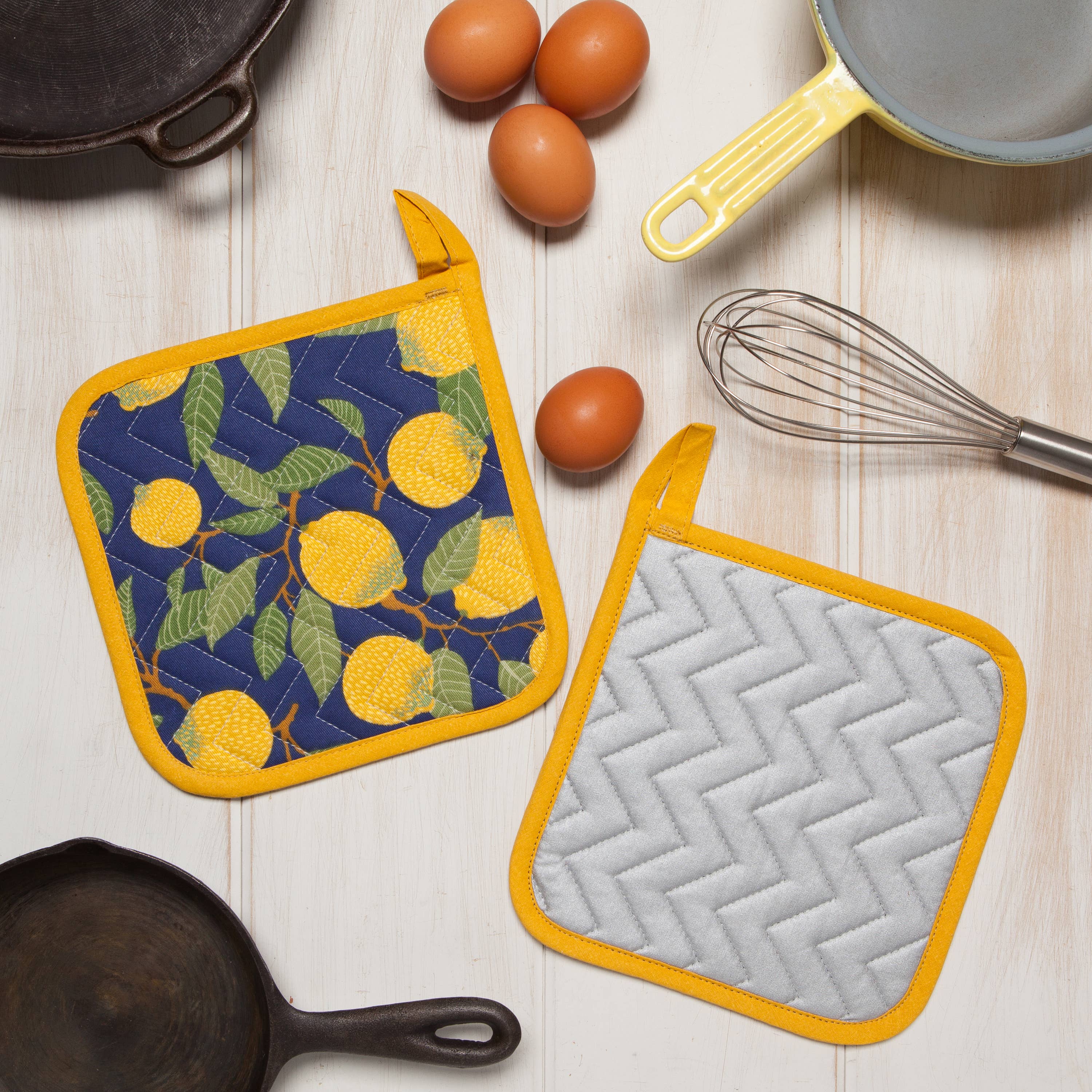 Now Designs by Danica - Wholesale Oven Mitt/Pot Holder - Lemons Potholder2