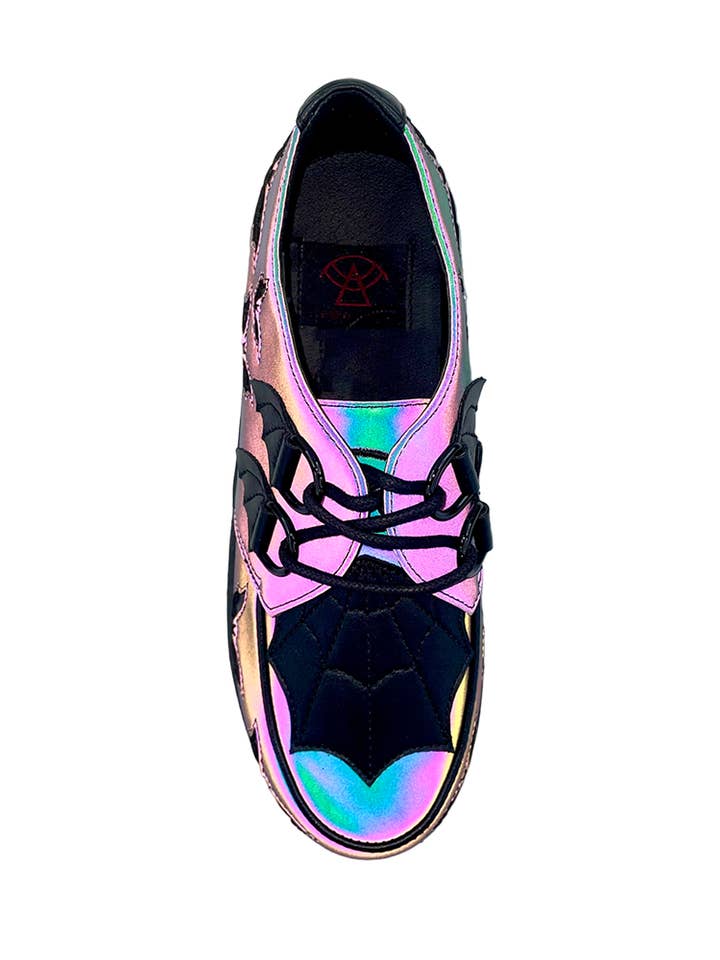 STRANGE CVLT - Wholesale Flats - Women's - KRYPT BAT - ALL REFLECTIVE4