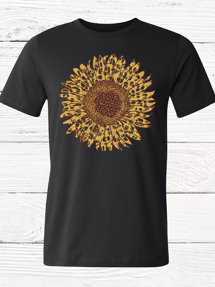 Cheetah Sunflower for wholesale by Junk N The Trunk Tees