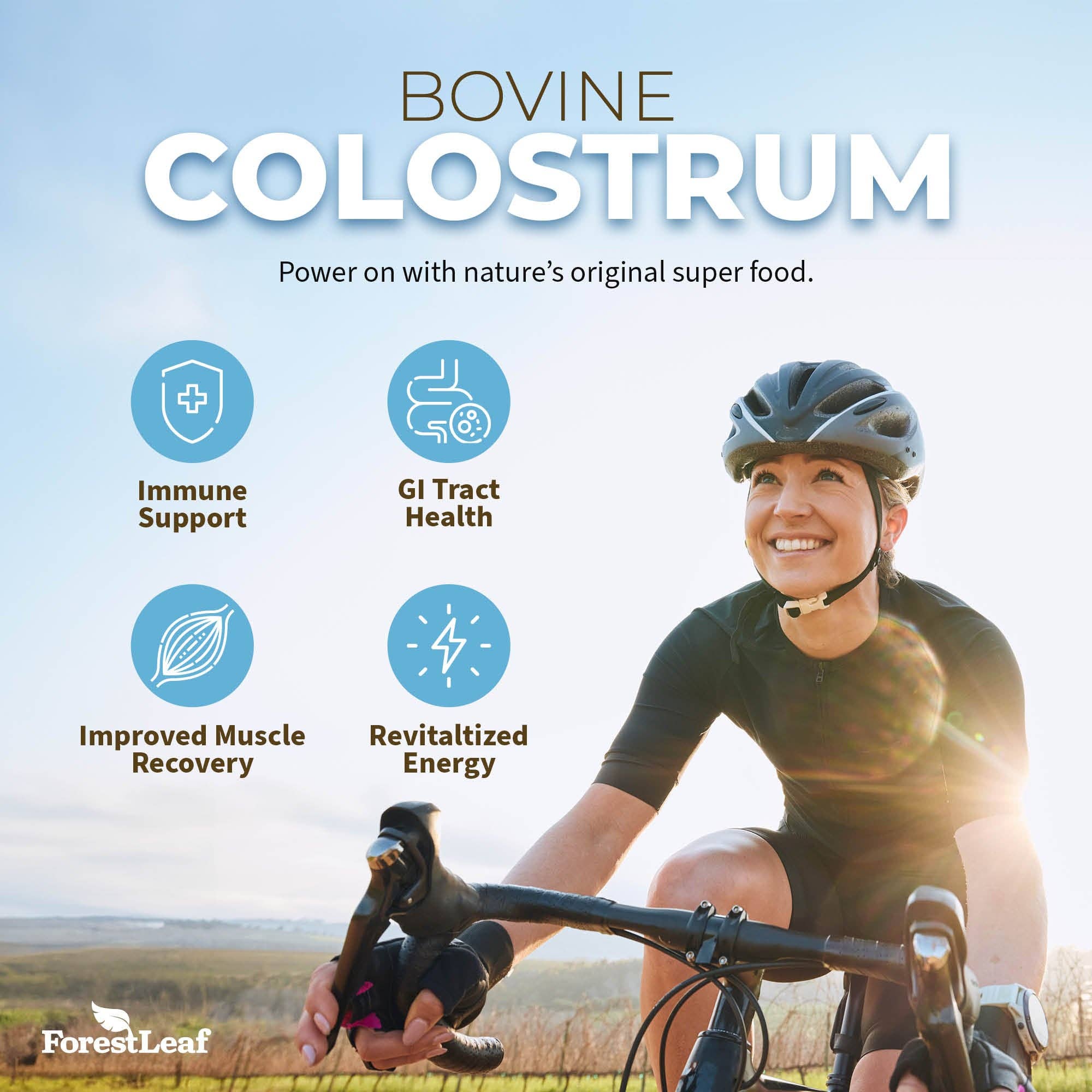 Forest Leaf - Wholesale Oral Supplement/Vitamin - Colostrum 50% IgG4