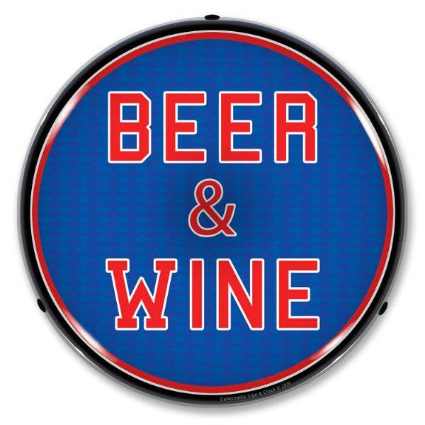 Öl & Vin för wholesale av Collectable Sign and Clock LLC.