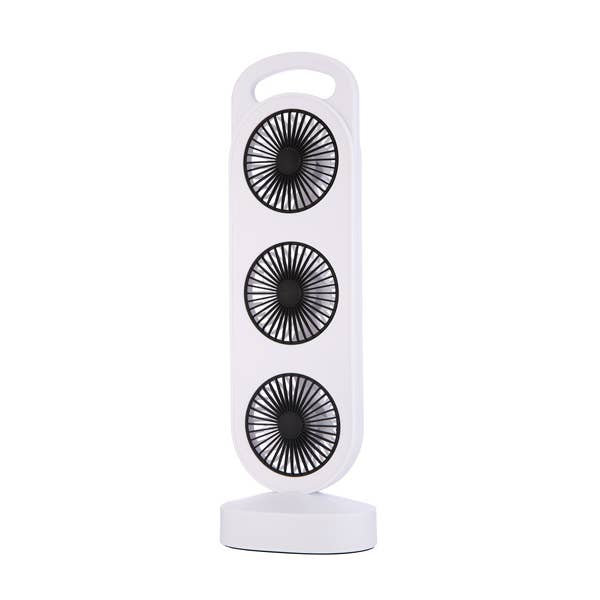 Free Standing Triple Fan Light Weight Floor Fan for wholesale by Nima Accessories Inc