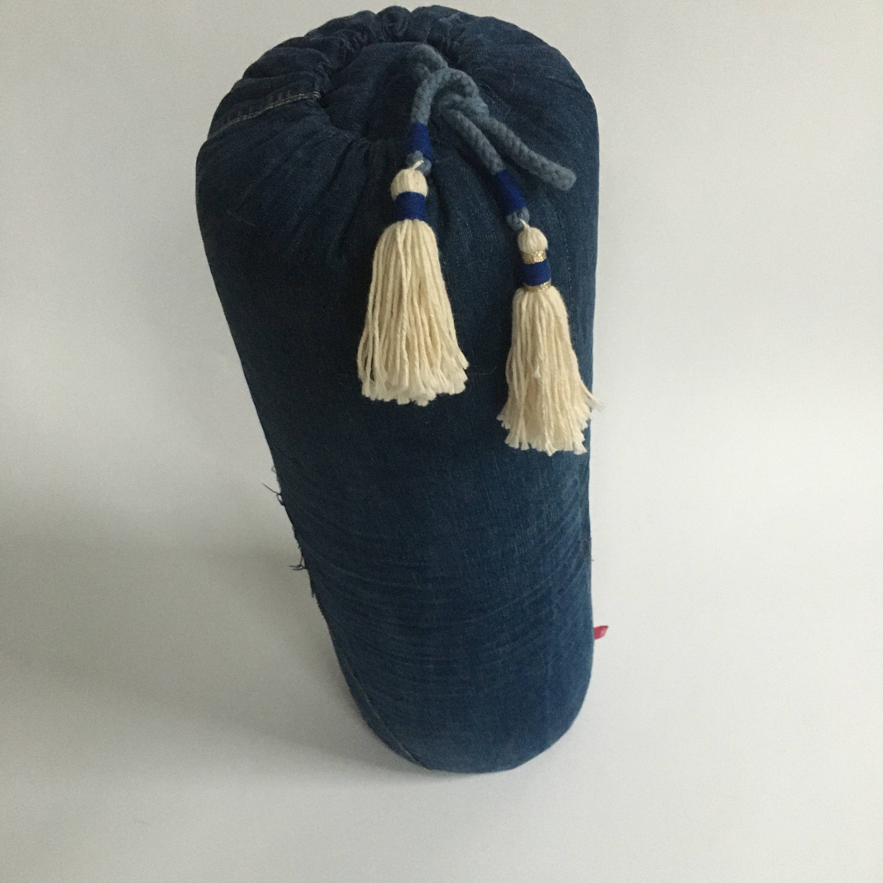 reinc. - Wholesale Yoga Block/Bolster - Organic yoga bolster large, denim, recycled3