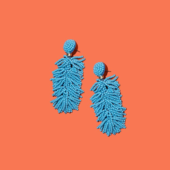 Pierce + Hide - Wholesale Tassel Earrings - Custom Beaded Tiered Tassel Earrings | Tassel Earring