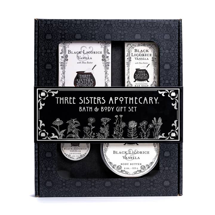 Geschenksets für Bad und Körperpflege in Boxen für den Großhandel von Soap Cauldron