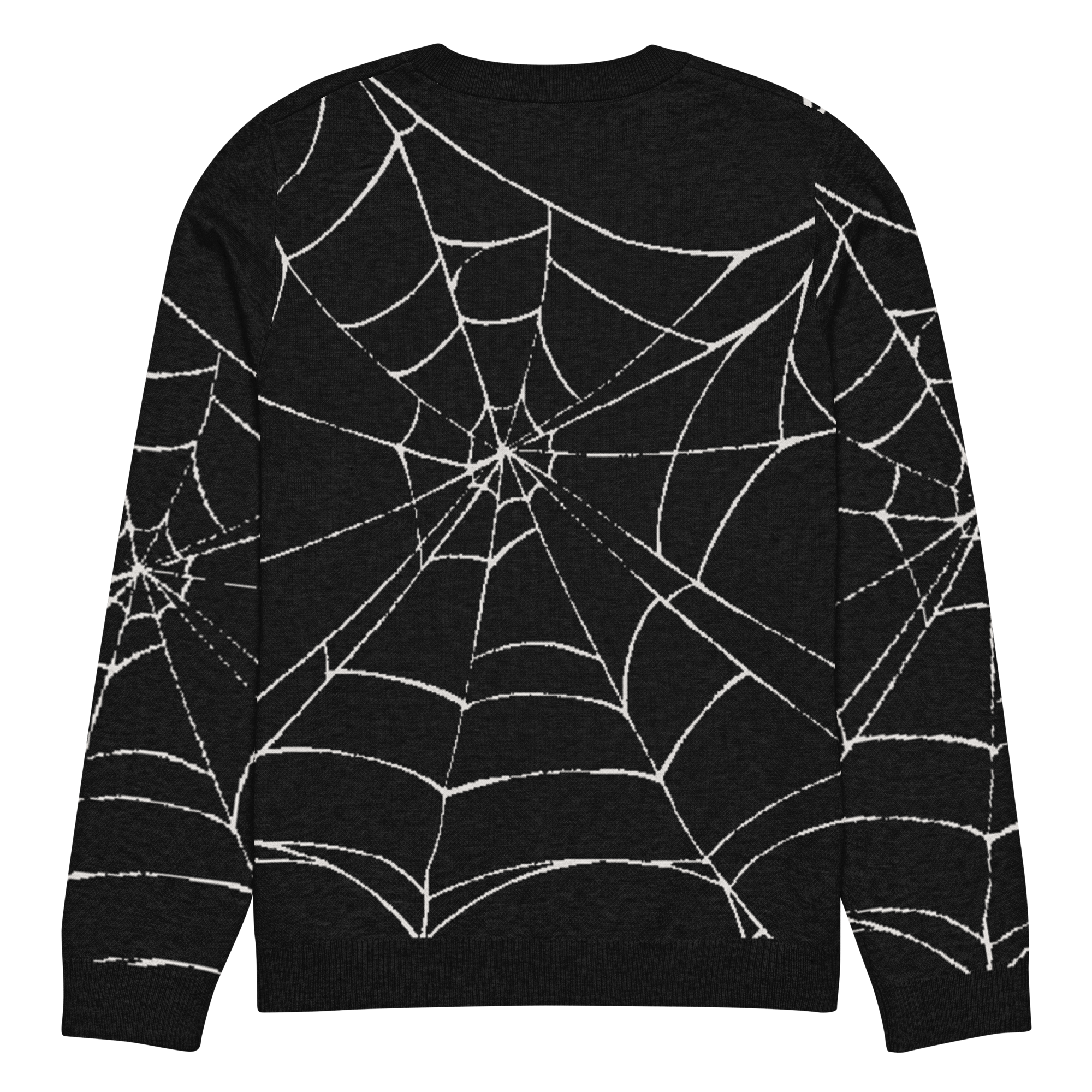 Goth Cloth Co. - Wholesale Knit Sweater - Unisex - Webs We Weave Knit Crew Neck Sweater13