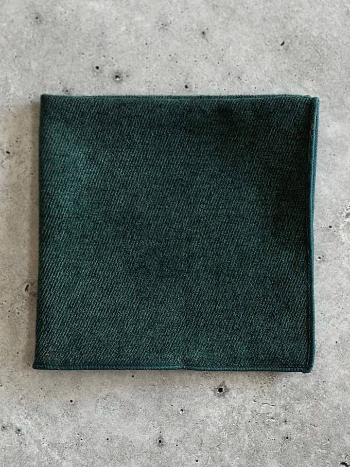 Mörkgrön bomullsficka för wholesale av London Jae Apparel