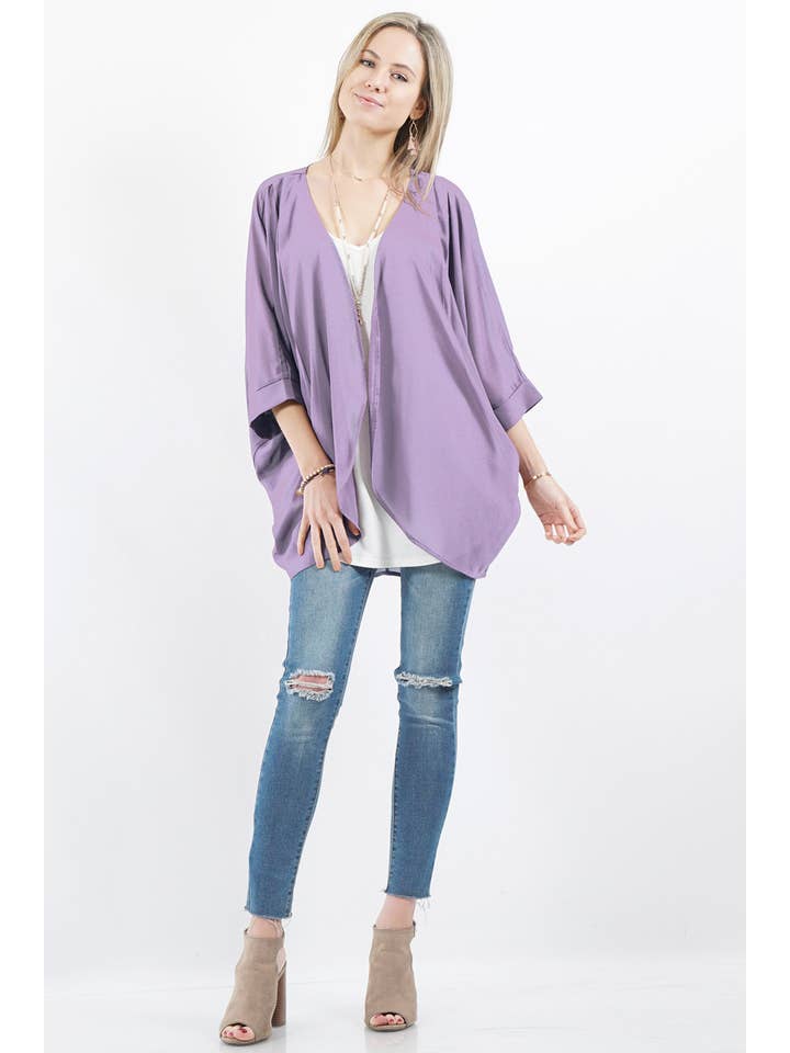 42POPS - Wholesale Kimono - Dames - Kimono Chiffon Vest10