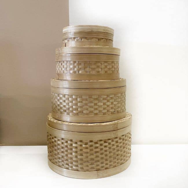 ByBazz - Wholesale Decorative Box - Box Drum; Prijs per Set2