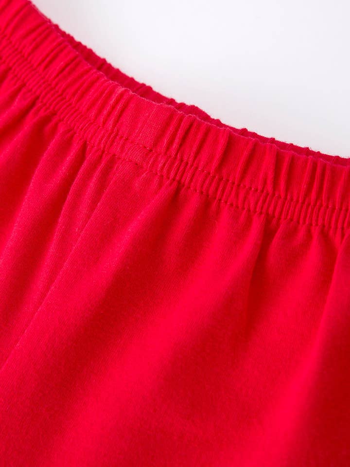 Rylee Faith Designs - Wholesale Top & Pant Set - Kids - Red Christmas Smocked Embroidery Boys Set2