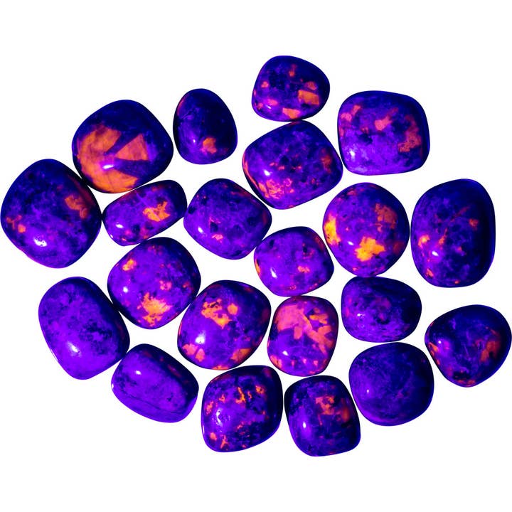 Kheops International - Wholesale Spiritual Stone/Crystal - Tumbled Stones Flame Stone (1lb)