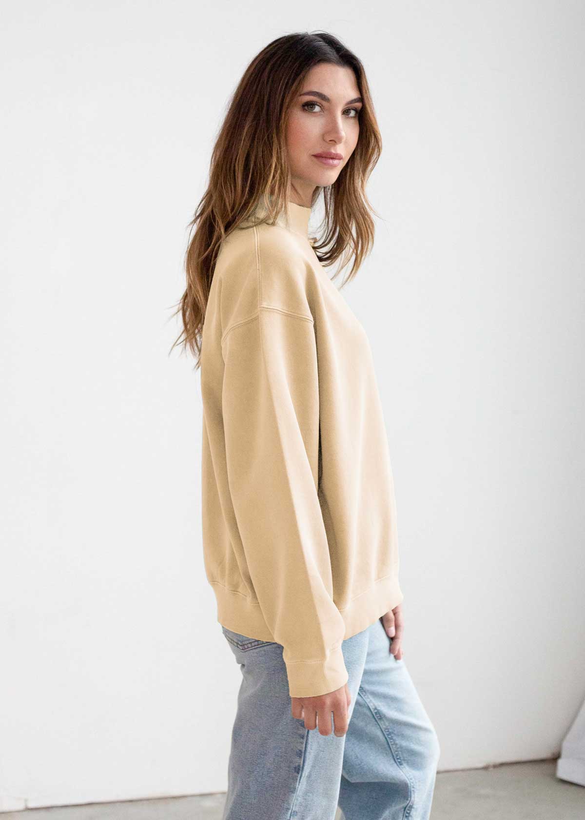 chicka-d - Wholesale Sweatshirt - Women's - Nantucket Mock-Neck, All Colors9