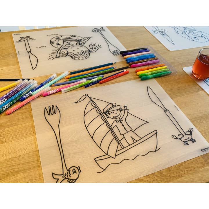 Tovaglietta da Colorare Terra in Vista per la vendita all'ingrosso da parte di Edwali